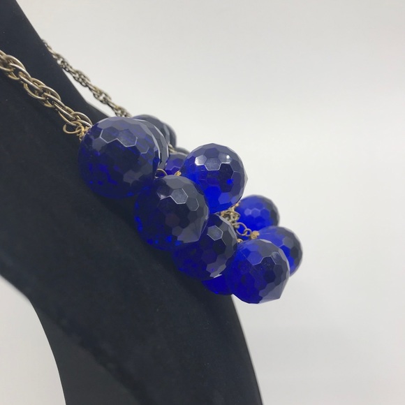 Vintage Royal Blue Necklace - Picture 4 of 8